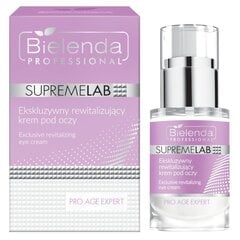 Atsvaidzinošais krēms acīm Bielenda SupremeLab Pro Age Expert, 15 ml цена и информация | Сыворотки, кремы для век | 220.lv