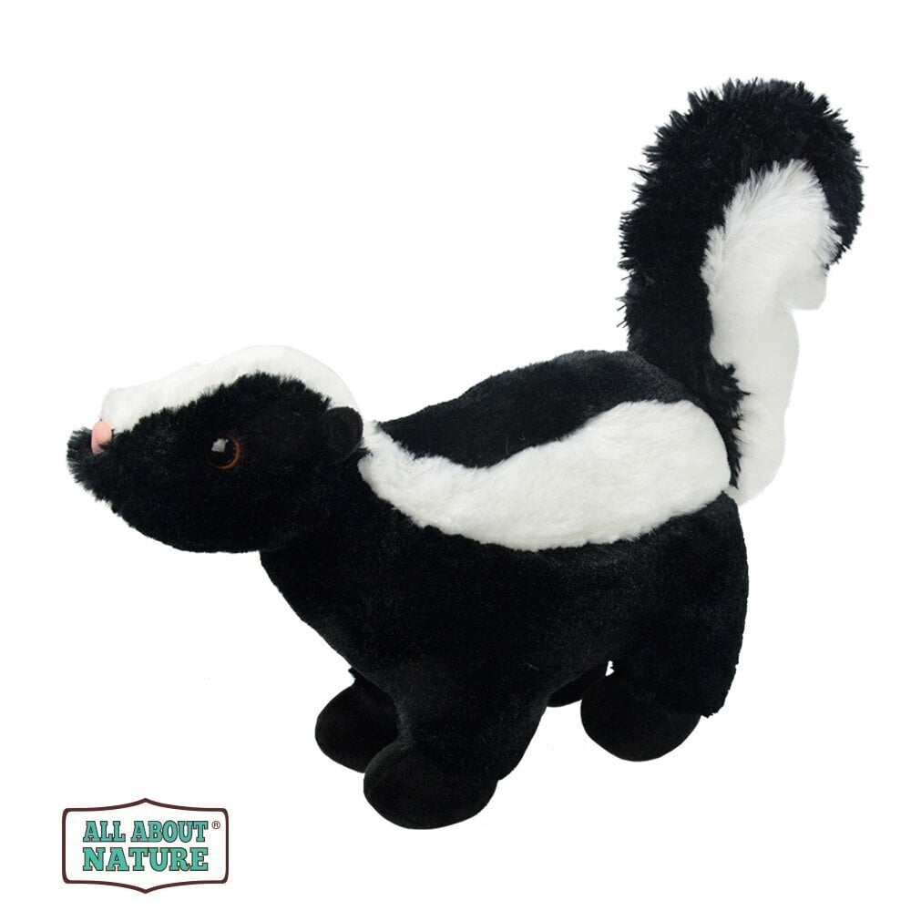 Wild Planet mīkstā rotaļlieta Skunks 28cm cena un informācija | Mīkstās (plīša) rotaļlietas | 220.lv