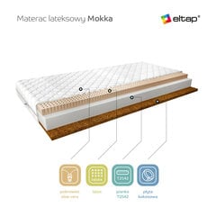 Matracis NORE Mokka Medicott, 200x200 cm cena un informācija | Matrači | 220.lv