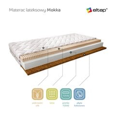 Matracis NORE Mokka Silk, 80x200 cm cena un informācija | Matrači | 220.lv