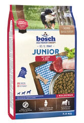 Bosch Tiernahrung Junior Ягненок и рис - 3 кг цена и информация | Сухой корм для собак | 220.lv