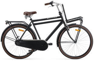 Vīriešu velosipēds Popal Daily Dutch Basic+ 28" 57 cm, melns cena un informācija | Velosipēdi | 220.lv