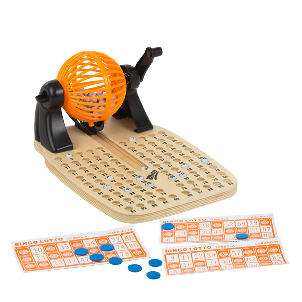 Galda spēle Bingo-loto (koka pamatne) цена и информация | Galda spēles | 220.lv