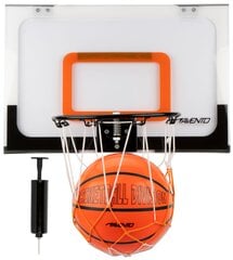 Basketbola dēlis mini AVENTO 47BM ar tīkliņi+bumbiņu+pumpi цена и информация | Другие баскетбольные товары | 220.lv