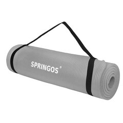 Гимнастический коврик Springos YG0032 183 см цена и информация | Коврики для йоги, фитнеса | 220.lv
