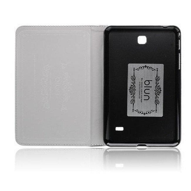 Blun TYS Eko ādas sāniski atverams maks ar stendu Samsung Galaxy Tab 4 7.0 T230 Melns cena un informācija | Somas, maciņi | 220.lv