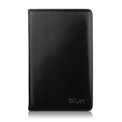 Blun TYS Эко кожанный чехол-книжка со стендом Samsung Galaxy Tab 4 7.0 T230 Черный цена и информация | Чехлы для планшетов и электронных книг | 220.lv