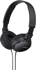 Sony MDR-ZX110 Black цена и информация | Sony Внешние аксессуары для компьютеров | 220.lv