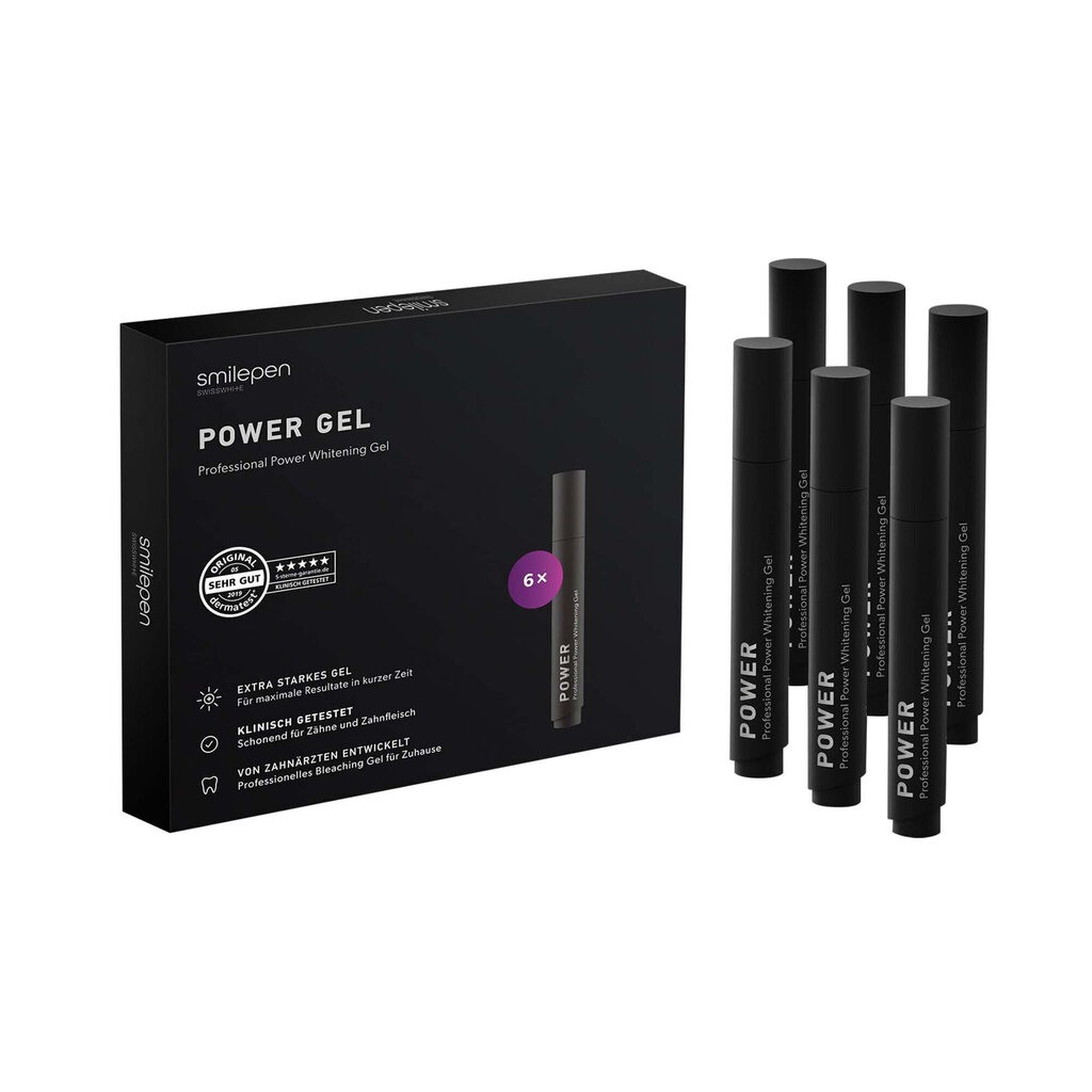 Zobu balināšanas gelu papildinājums SmilePen Power Gel цена и информация | Zobu pastas, birstes | 220.lv