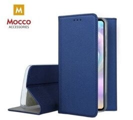 Mocco Smart Magnet Book Case vāciņš Telefonam Samsung Galaxy S22 5G, Zils cena un informācija | Telefonu vāciņi, maciņi | 220.lv