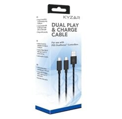 Kyzar Play and charge cable for PS5 цена и информация | Кабели и провода | 220.lv