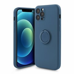 Mocco Pastel Ring Silicone Back чехол Силиконовый чехол для Samsung Galaxy S22 Plus 5G Синий цена и информация | Чехлы для телефонов | 220.lv