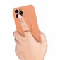 Mocco Pastel Ring Silicone Back Case Aizmugurējais Silikona vāciņš paredzēts Samsung Galaxy S22 Plus 5G, Oranžs цена и информация | Telefonu vāciņi, maciņi | 220.lv