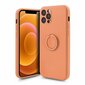 Mocco Pastel Ring Silicone Back Case Aizmugurējais Silikona vāciņš paredzēts Samsung Galaxy S22 Plus 5G, Oranžs цена и информация | Telefonu vāciņi, maciņi | 220.lv