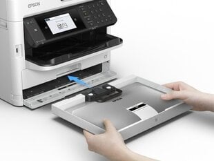 Epson WorkForce WF-M5799DWF (C11CG04401) Multifunkciju tintes, melns-balts, A4, printeris cena un informācija | Printeri un daudzfunkcionālās ierīces | 220.lv