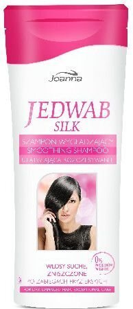 Nogludinošs šampūns Joanna Silk 400 ml cena un informācija | Šampūni | 220.lv