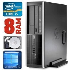 Стационарный компьютер HP 8100 Elite SFF i5-750 8GB 250GB NVS295 DVD WIN10 [refurbished] цена и информация | Стационарные компьютеры | 220.lv