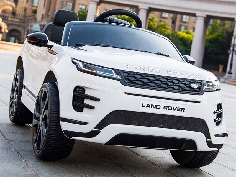 Vienvietīgs Land Rover, Range Rover Evoque 12v ar mūzikas moduli cena un informācija | Bērnu elektroauto | 220.lv