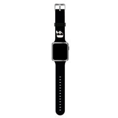 Karl Lagerfeld Watch Band Black цена и информация | Аксессуары для смарт-часов и браслетов | 220.lv