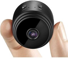 Mini WIFI videonovērošanas kamera ar atmiņas karti cena un informācija | Novērošanas kameras | 220.lv