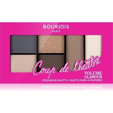 Acu ēnu palete Bourjois Volume Glamour, 8,4 g, 02 Cheeky Look cena un informācija | Acu ēnas, skropstu tušas, zīmuļi, serumi | 220.lv