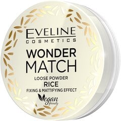 Birstošs seja pūderis Eveline Wonder Match Rice, 6 g цена и информация | Пудры, базы под макияж | 220.lv