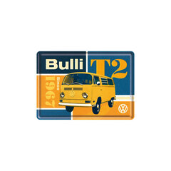 Nostalgic Art Metāla pastkarte 10x14,5cm / VW T2 Bulli cena un informācija | Interjera priekšmeti | 220.lv