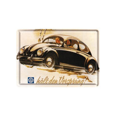 Nostalgic Art Открытка из металла 10х14,5см / VW hält den Vorsprung! цена и информация | Детали интерьера | 220.lv