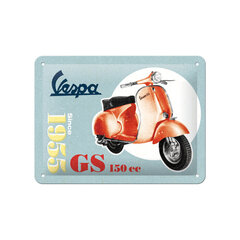 Nostalgic Art металлическая пластина Vespa GS 150 Since 1955, 15x20 см цена и информация | Детали интерьера | 220.lv