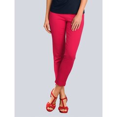Женские брюки Alba Moda 504-1183, красные цена и информация | Женские брюки | 220.lv