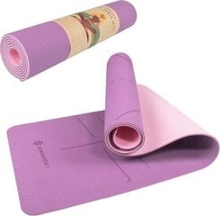 Гимнастический коврик Springos YG0015 183 см цена и информация | Коврики для йоги, фитнеса | 220.lv