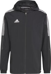 Adidas Джемпер Core18 Sw Top Black цена и информация | Мужская спортивная одежда | 220.lv