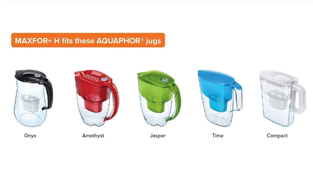 Aquaphor Maxfor+H Antiscale, 3 gab. cena un informācija | Ūdens filtri | 220.lv
