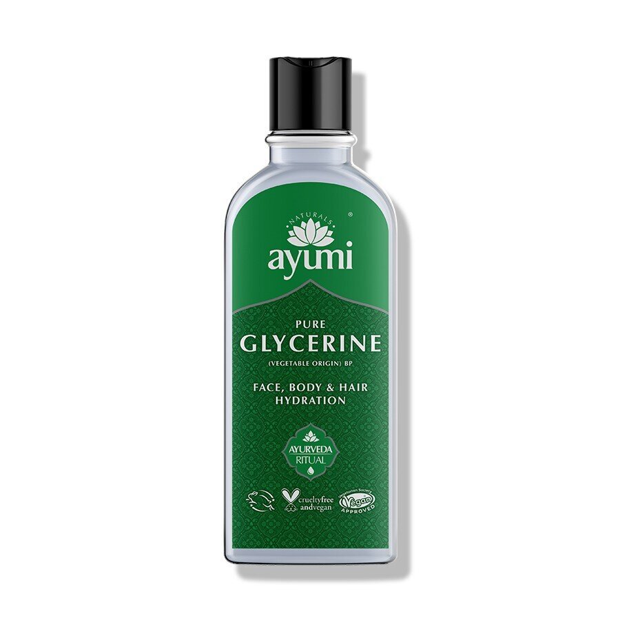 Glicerīns, 100% tīrs, Ayumi, 150 ml cena un informācija | Ķermeņa krēmi, losjoni | 220.lv