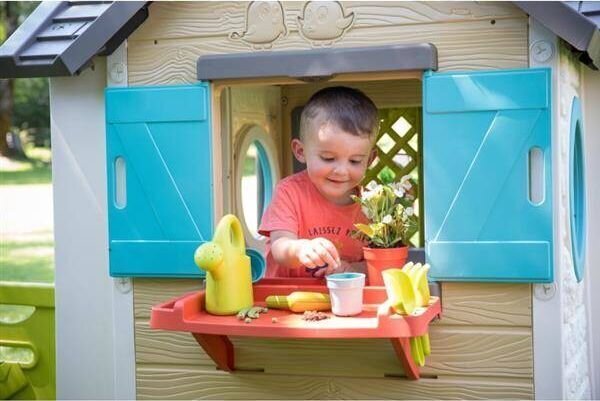 Bērnu rotaļu namiņš ar aksesuāriem Smoby Garden House цена и информация | Bērnu rotaļu laukumi, mājiņas | 220.lv