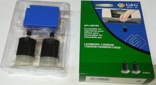 G & G Atkārtoti Komplekts Lexmark 10N0026, 10N0016, 10N0227, 18L0042, 18L0000 - cena un informācija | Tintes kārtridži | 220.lv