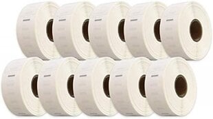 DYMO 99018 S0722470 Label Roll Dore saderīgs (Komplekt 10gab.) - цена и информация | Аксессуары для принтера | 220.lv