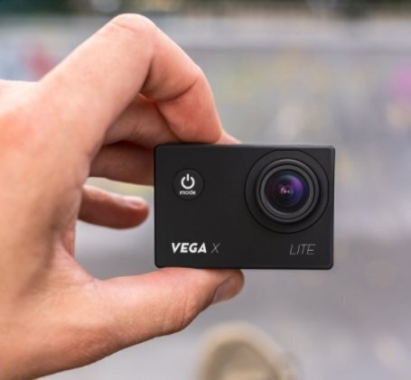 Niceboy Vega X Lite WI-FI 4K / 16MP Ūdens un Triecienu Izturīga Sporta Kamera + Stiprinājumi цена и информация | Sporta kameras | 220.lv