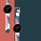 Strap Moro rezerves siksniņa Samsung Galaxy Watch 42 mm, aproce Camo - 10, melna cena un informācija | Viedpulksteņu un viedo aproču aksesuāri | 220.lv