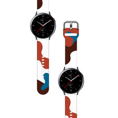 Ремешок запасной Moro для Samsung Galaxy Watch 46 мм, браслет Camo - 8, черный цена и информация | Аксессуары для смарт-часов и браслетов | 220.lv