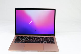 MacBook Air 2019 Retina 13" - Core i5 1.6GHz / 8GB / 128GB SSD / RUS / Gold (lietots, stāvoklis A) cena un informācija | Portatīvie datori | 220.lv