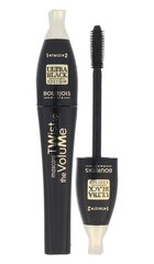 Skropstu tuša Bourjois Twist Up The Volume Ultra Black Edition, 8 ml цена и информация | Тушь, средства для роста ресниц, тени для век, карандаши для глаз | 220.lv