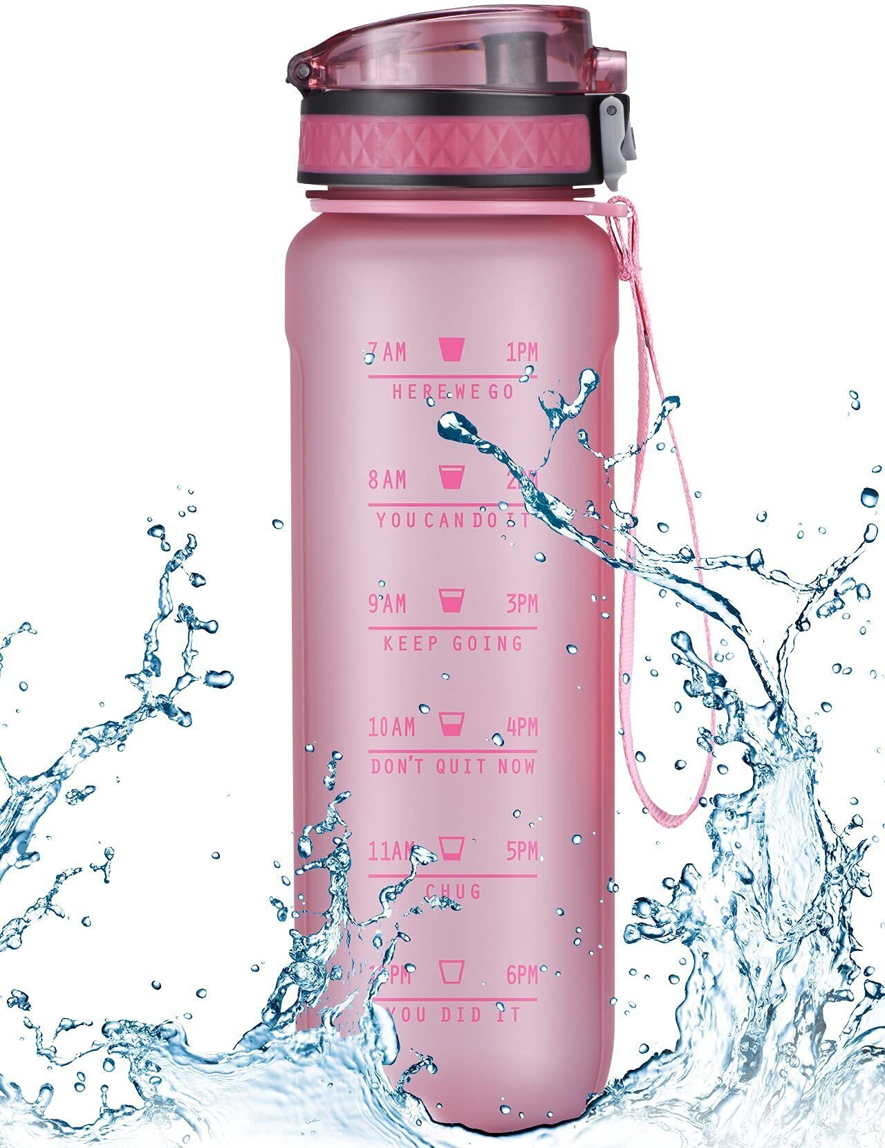 Ūdens pudele OMORC OD301A 946ml, rozā cena | 220.lv