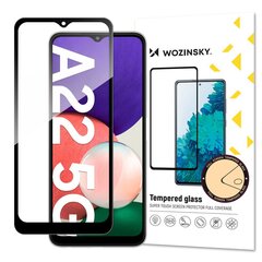 Wozinsky 5D, Samsung A226 A22 5G черный цена и информация | Защитные пленки для телефонов | 220.lv