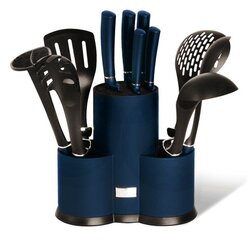 Berlinger Haus набор кухонных принадлежностей Aquamarine Metallic, 12 частей цена и информация | Ножи и аксессуары для них | 220.lv