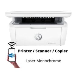 HP Laserjet Pro M140we MFP Wi-Fi Printer / Scanner / Copier laser monochrome цена и информация | Принтеры | 220.lv