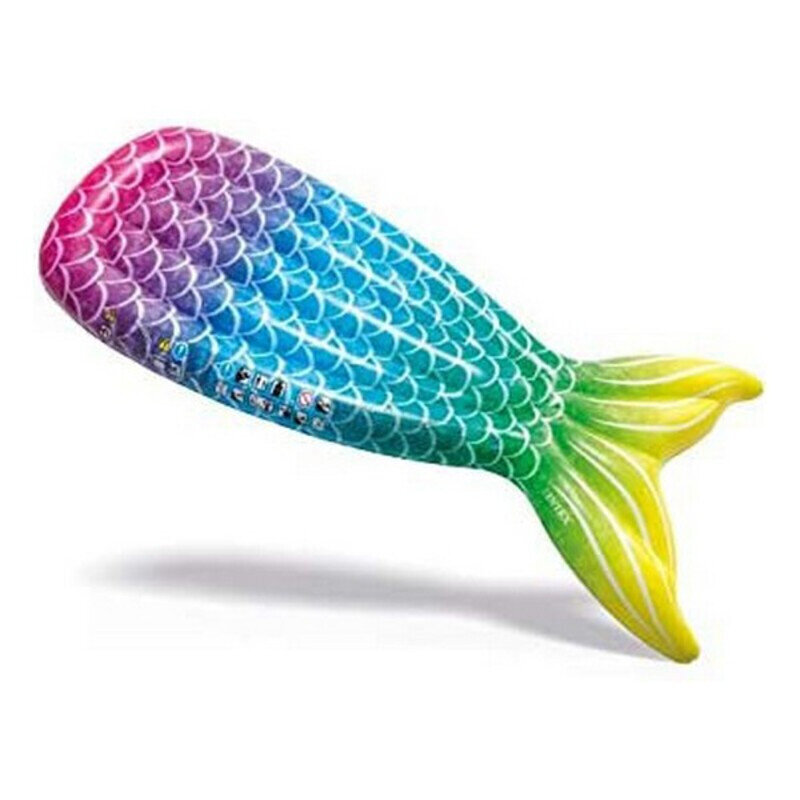 Gaisa gulta Intex Mermaid (178 x 71 x 18 cm) cena un informācija | Piepūšamās rotaļlietas un pludmales preces | 220.lv