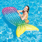 Gaisa gulta Intex Mermaid (178 x 71 x 18 cm) cena un informācija | Piepūšamās rotaļlietas un pludmales preces | 220.lv