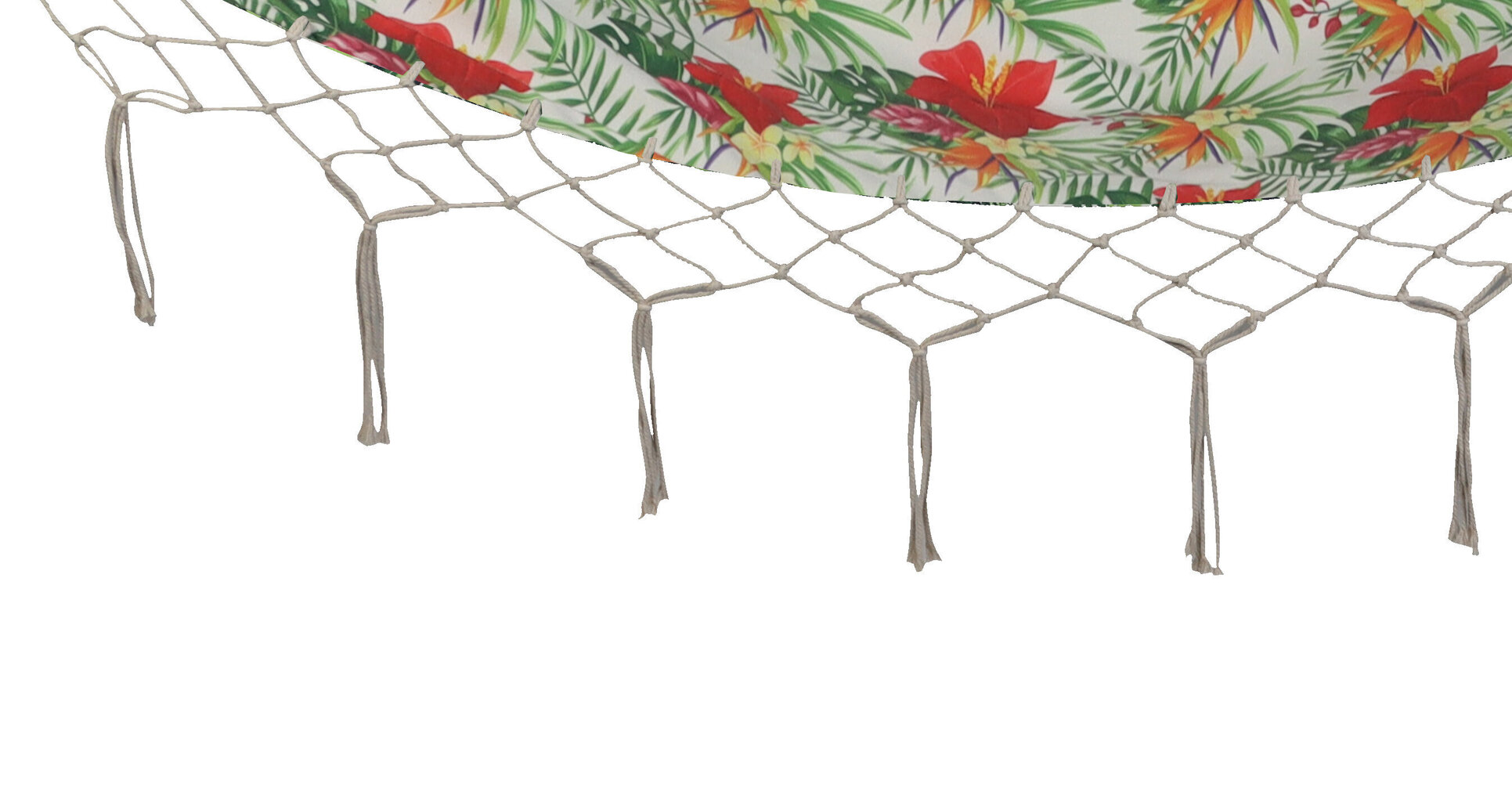 Šūpuļtīkls Royokamp Maiami, 100x200 cm, zaļš/dažādu krāsu cena un informācija | Šūpuļtīkli | 220.lv