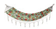 Šūpuļtīkls Royokamp Maiami, 100x200 cm, zaļš/dažādu krāsu cena un informācija | Šūpuļtīkli | 220.lv